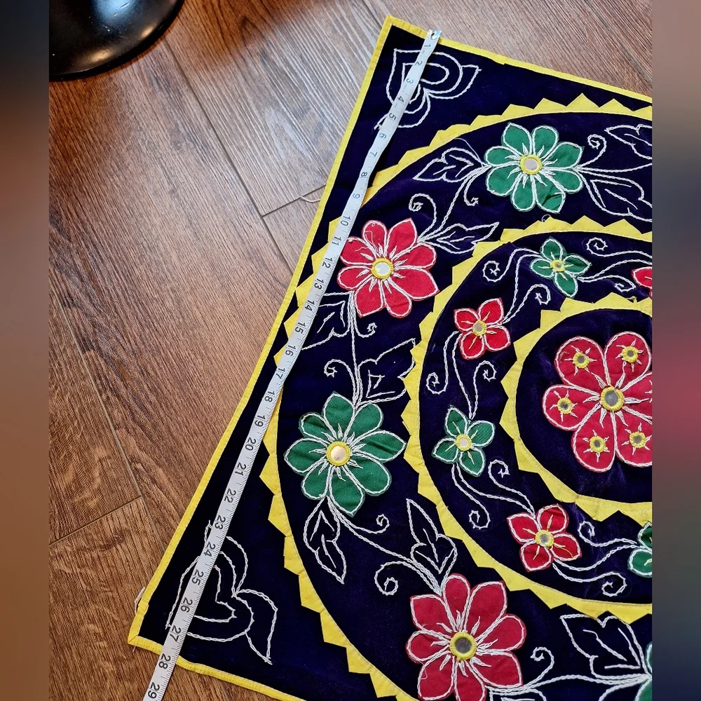 Boho hippy velvety tapestry / table cloth 28